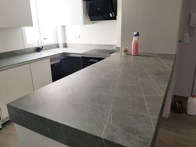 encimera-porcelanico-neolith-albacete-5 Encimera para cocina en material porcelánico Neolith Albacete | Trabajos realizados Mármoles Artísticos Simón