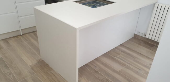 cascada Encimeras de cocinas en cascada