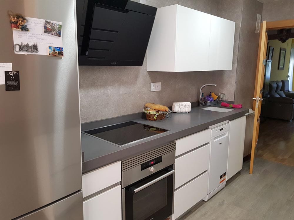 Cambiar de encimera de cocinas