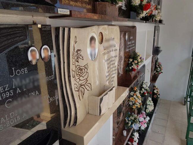 Fotos en lápidas - Mármoles Simón Albacete