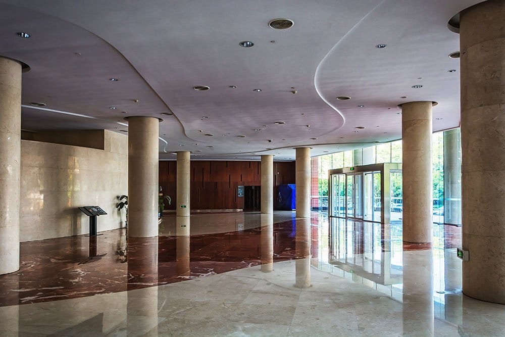 Mármol en hoteles